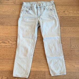 Madewell Straight Jeans in Vintage Light Blue